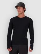 Mons Royale Temple Merino Long Sleeve Aluskerrastopaita musta