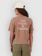 Mons Royale Yonder Merino Organic Cotton Kerrastopaita ruskea