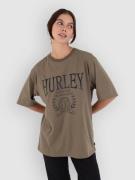 Hurley Rebulid Oversize Fit T-Paita harmaa