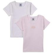 Petit Bateau 2-Pack T-Shirts Pink 2 years