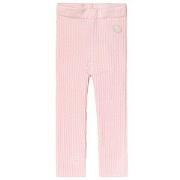 Lillelam Basic Ribbed Pants Pink 80 cm (9-12 Months)