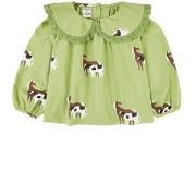 Yellowpelota Collar Valley by YP Blouse Green Grass 12 Years