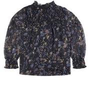 Creamie Floral Blouse Total Eclipse 128 cm (7-8 Years)