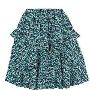 Catimini Floral Skirt Blue 4 Years