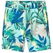 Billybandit Green Tropical Shorts