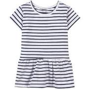 A Happy Brand Striped T-Shirt With Ruffle Navy 86/92 cm