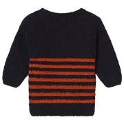 Bobo Choses Striped Sweater Medieval Blue 2-3 Years