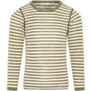 Celavi Striped T-Shirt Loden Green Melange 90 cm