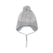 Reima Weft Reflective Knitted Hat Gray 46 cm