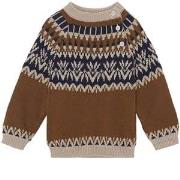 Flöss Skye Knit Sweater Walnut 80 cm