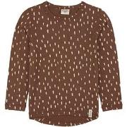 Kuling Dotted Baselayer Top Brown 146/152 cm