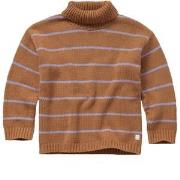 Sproet & Sprout Stripe Knit Sweater Brown 12 Months