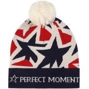 Perfect Moment Star Print Knitted Hat Navy Clothing Foot - One Size