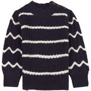 IKKS Striped Knit Sweater Navy 4 Years