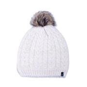 IKKS Cable Knit Hat Cream 45 cm
