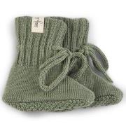 Little Jalo Knitted Bootie Khaki 50/56 cm