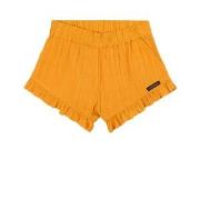 A Monday in Copenhagen Pearl Ruffled Shorts Sun Yellow 2 Years