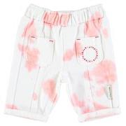 Piupiuchick Pants With Tie-dye Effect Pink 12 Months