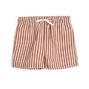 garbo&friends Striped Swim Shorts Rust 86/92 cm