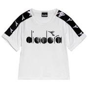 Diadora Sequin Detail T-Shirt White XXS (4 years)
