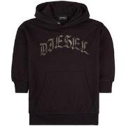 Diesel Hooded Logo Dress Black 6 years