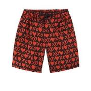 Dolce & Gabbana Heart Print Shorts Red 8 Years