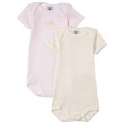Petit Bateau 2-Pack Baby Body Pink 3 months