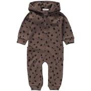 Sproet & Sprout Ribbed Printed One-piece Brown 12 Months
