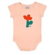 Bobo Choses Baby Body With Flower Print Light Pink 3 Months