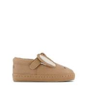 Donsje Amsterdam Xan Classic | Bunny Sandals Taupe Leather 24 (UK 7)