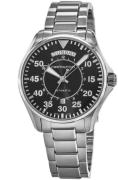 Hamilton Miesten kello H64615135 Khaki Aviation Musta/Teräs Ø42 mm