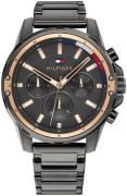 Tommy Hilfiger Miesten kello 1791790 Mason Harmaa/Teräs Ø45 mm