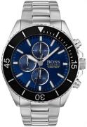 Hugo Boss Miesten kello 1513704 Sininen/Teräs Ø46 mm