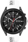 Hugo Boss Miesten kello 1513718 Musta/Kumi Ø44 mm