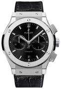 Hublot Miesten kello 521.NX.1171.LR Classic Fusion Musta/Nahka Ø45 mm