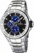 Festina Miesten kello F20340-3 Multifunction Musta/Teräs Ø44 mm