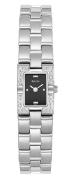 Bulova Naisten kello 96R01 Diamond Musta/Teräs