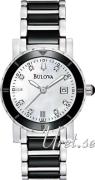 Bulova Naisten kello 98P122 Diamond Valkoinen/Keraaminen Ø30 mm