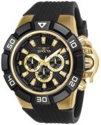 Invicta Miesten kello 24388 Force Musta/Kumi Ø52 mm