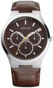 Bering Miesten kello 13841-505 Classic Ruskea/Nahka Ø40 mm