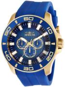 Invicta Miesten kello 28002 Pro Diver Sininen/Kumi Ø50 mm