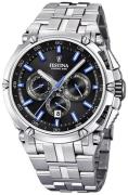 Festina Miesten kello F20327-7 Sport Musta/Teräs Ø44 mm