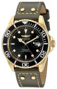 Invicta Miesten kello 22075 Pro Diver Musta/Nahka Ø43 mm