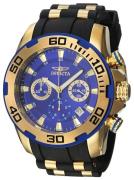 Invicta Miesten kello 22313 Pro Diver Sininen/Kullansävytetty teräs