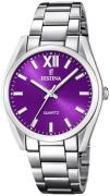 Festina Naisten kello F20622-F Boyfriend Violetti/Teräs Ø36.8 mm