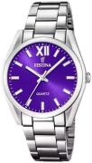 Festina Naisten kello F20622-A Boyfriend Violetti/Teräs Ø36.8 mm