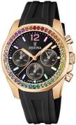 Festina Naisten kello F20611-3 Boyfriend Musta/Kumi Ø38.1 mm