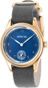 Invicta Miesten kello 37073 Vintage Sininen/Tekstiili Ø33 mm