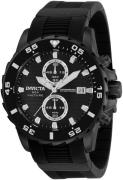 Invicta Miesten kello 35037 Sea Vulture Musta/Teräs Ø46 mm