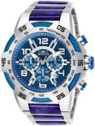 Invicta Miesten kello 25503 Speedway Sininen/Muovi Ø51 mm